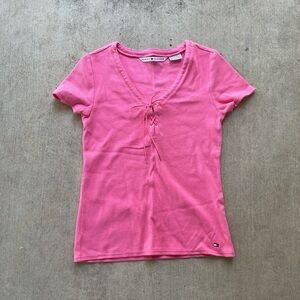 Tommy Hilfiger Vibrant Pink Tee